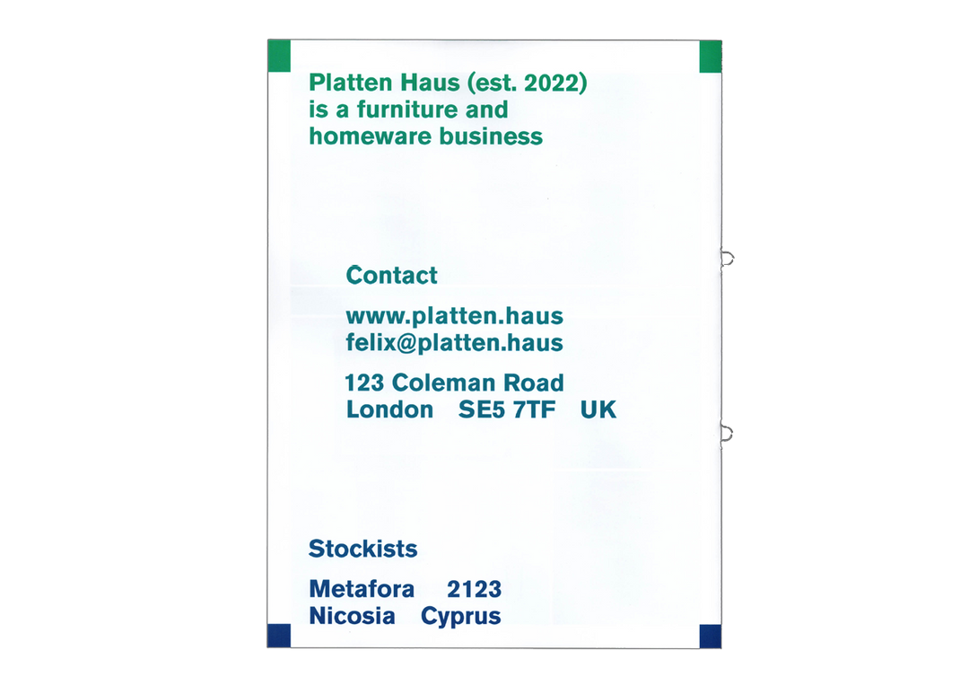 Catalogue 1, March 2022