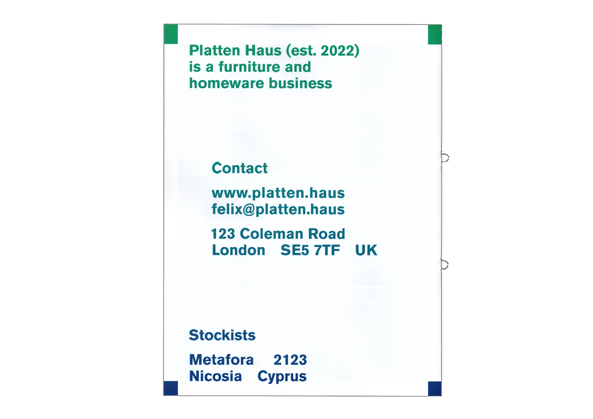 Catalogue 1, March 2022