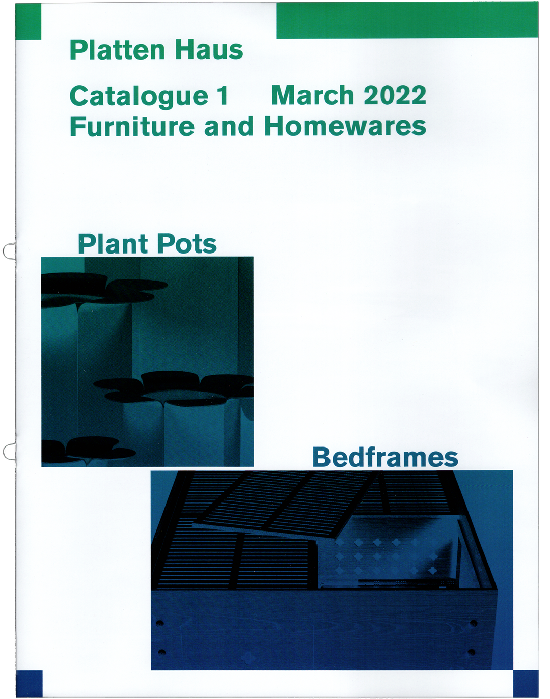 Catalogue 1, March 2022